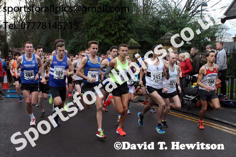 Ronnie Walker Saltwell 10k Road Race, Gateshead. Photo:  David T. Hewitson/Sports for All Pics